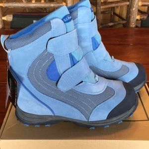 Kids L.L.Bean Blue Snow Boots Size 6